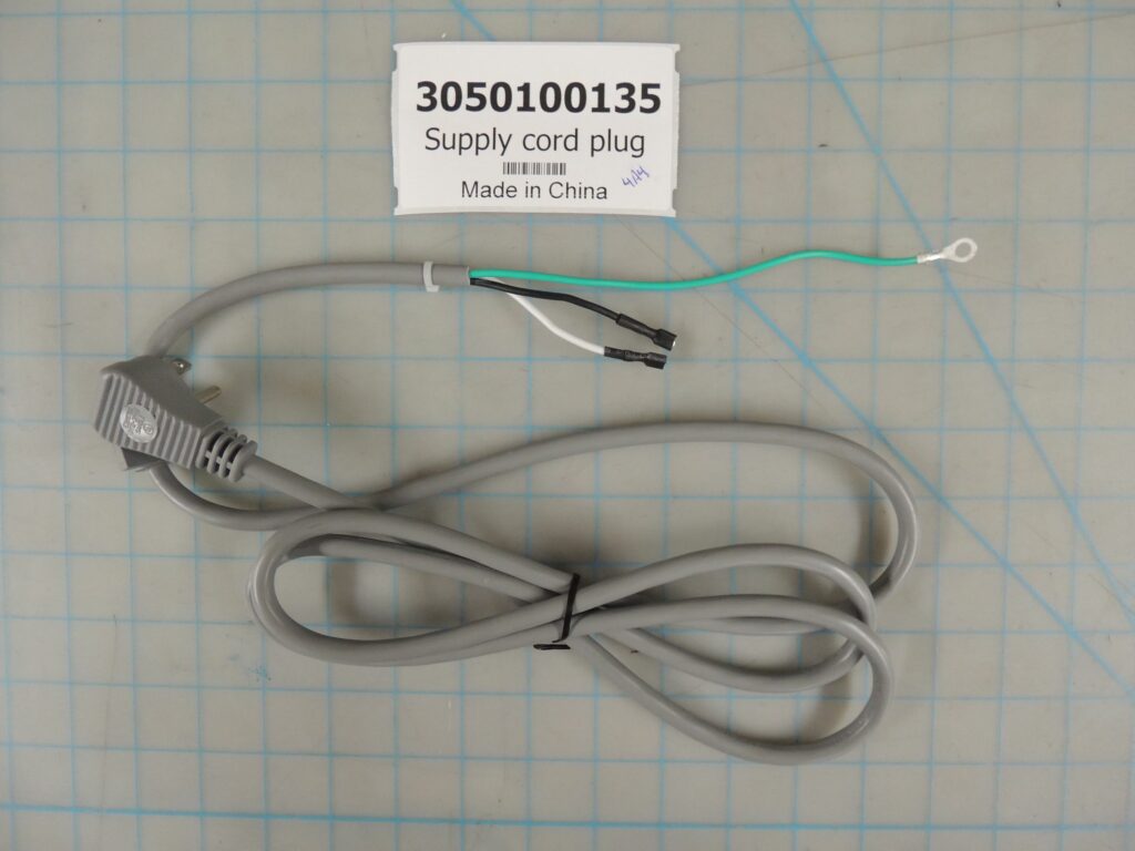 Supply cord plug Danby Appliance Parts